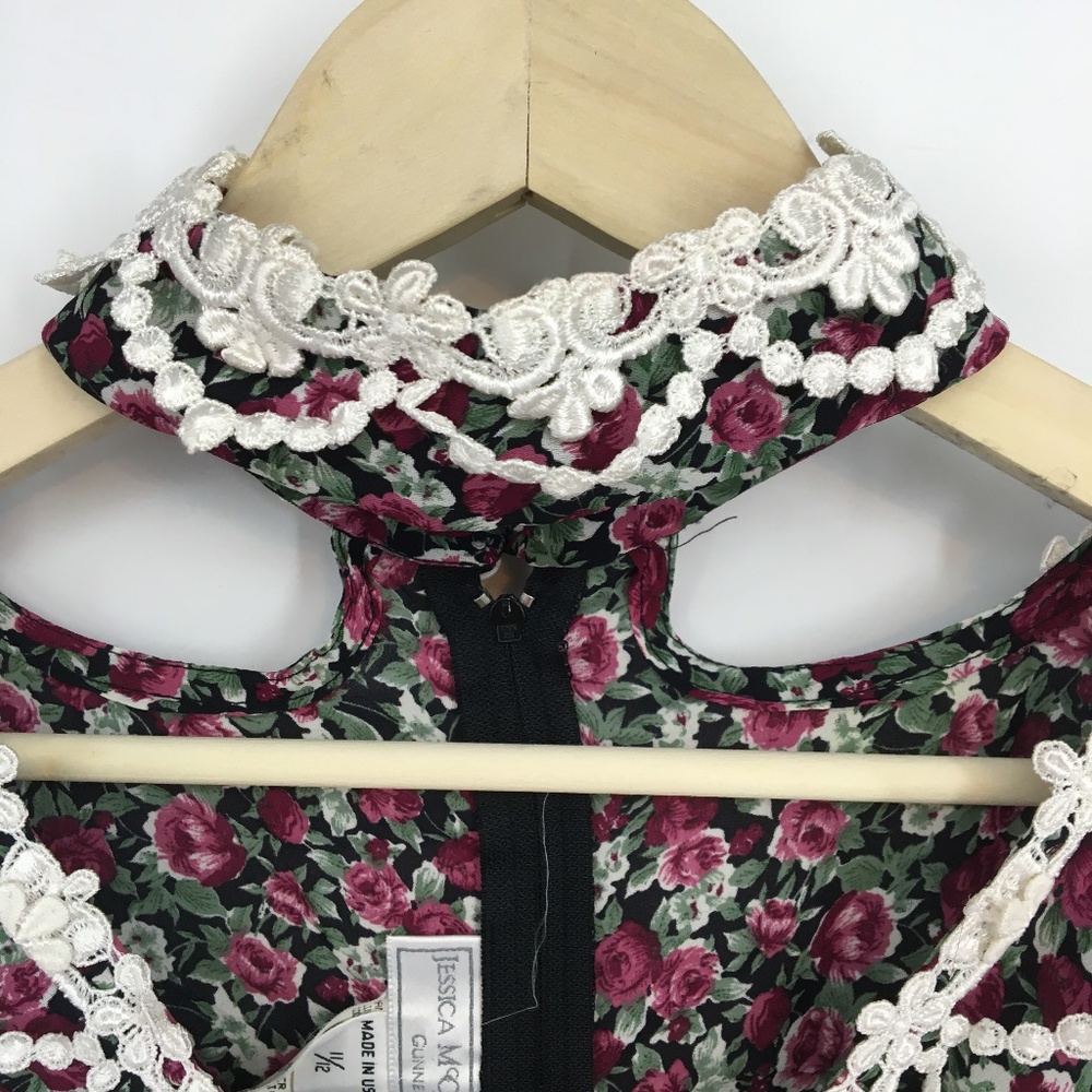 Gunne Sax Vintage Floral 70's Rare Maxi Dress - Picture 5 of 8
